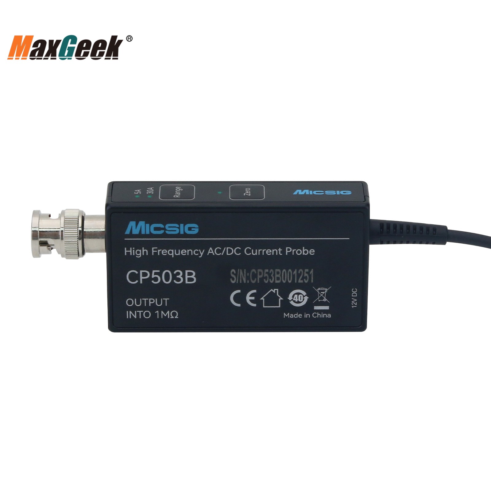 Micsig عالية التردد CP503B CP1 - مراجعة Current Probe Ac Dc 50Mhz Oscilloscope وسعره