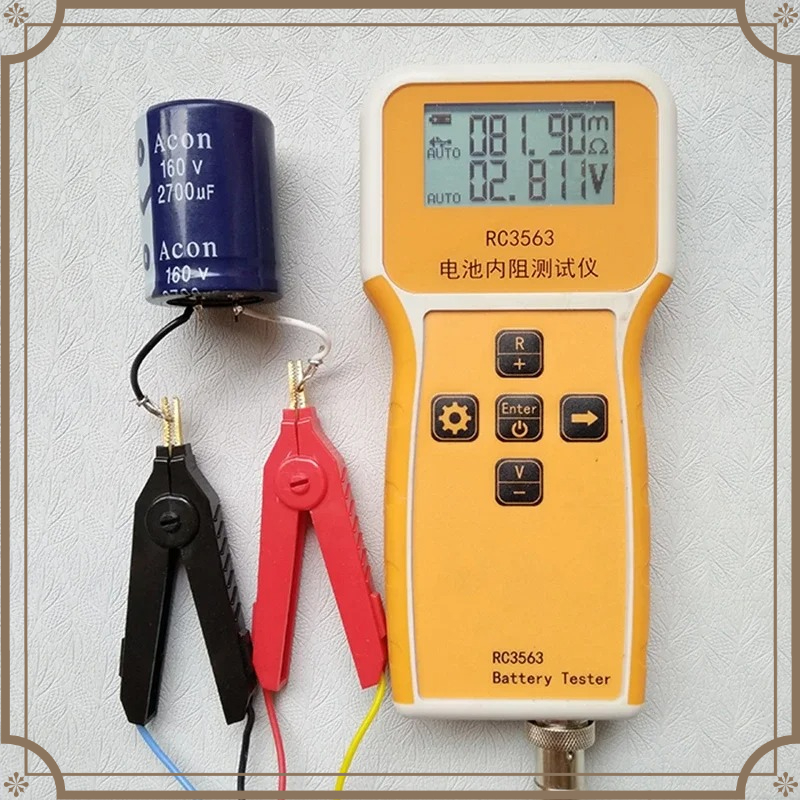 جهاز اختبار المقاومة الداخلية  - مراجعة Battery Internal Resistance Tester Four Wire وسعره