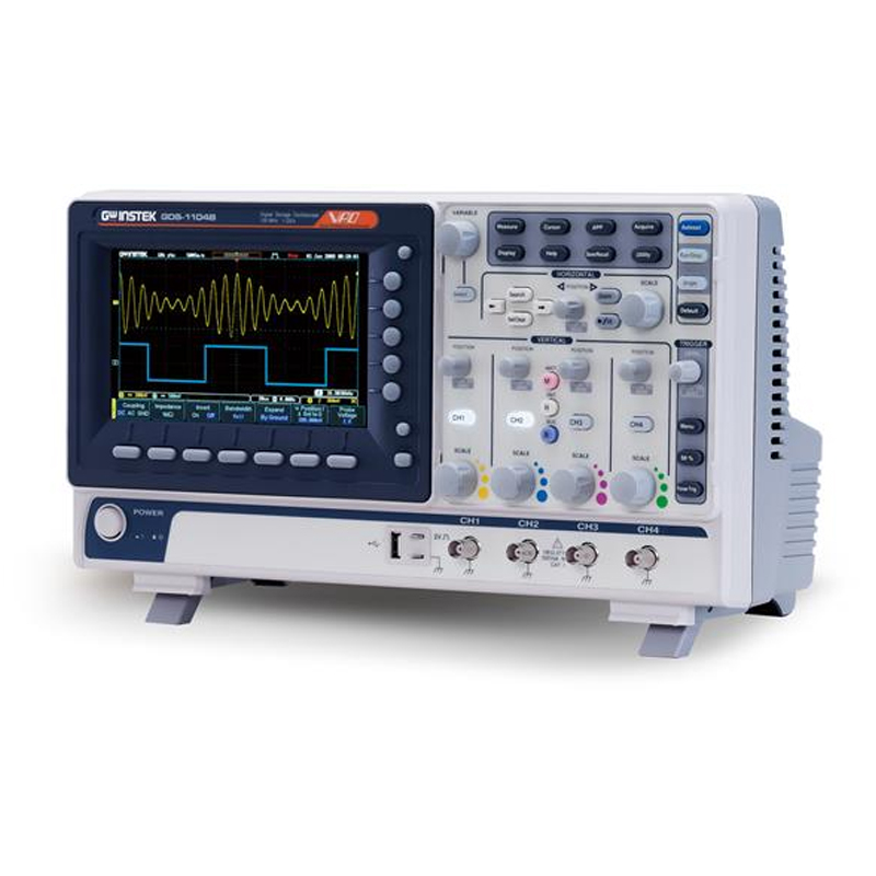 جهاز راسم ذبذبات رقمي محمول GD - مراجعة Digital Storage Oscilloscope 4 Channel 100Mhz وسعره